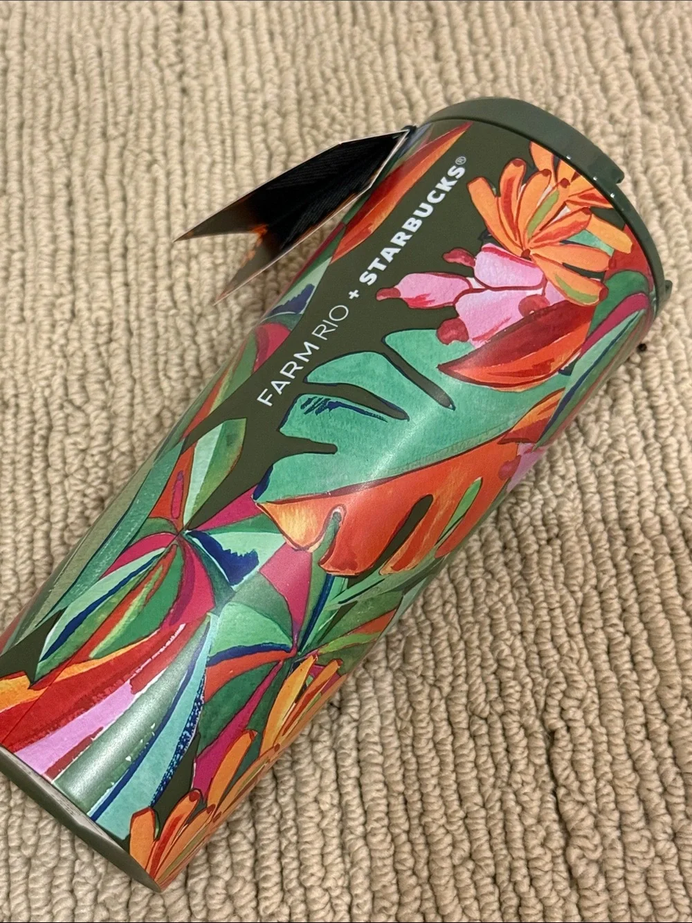 Starbucks x Farm Rio Tropical Floral Stainless Steel Tumbler 16oz